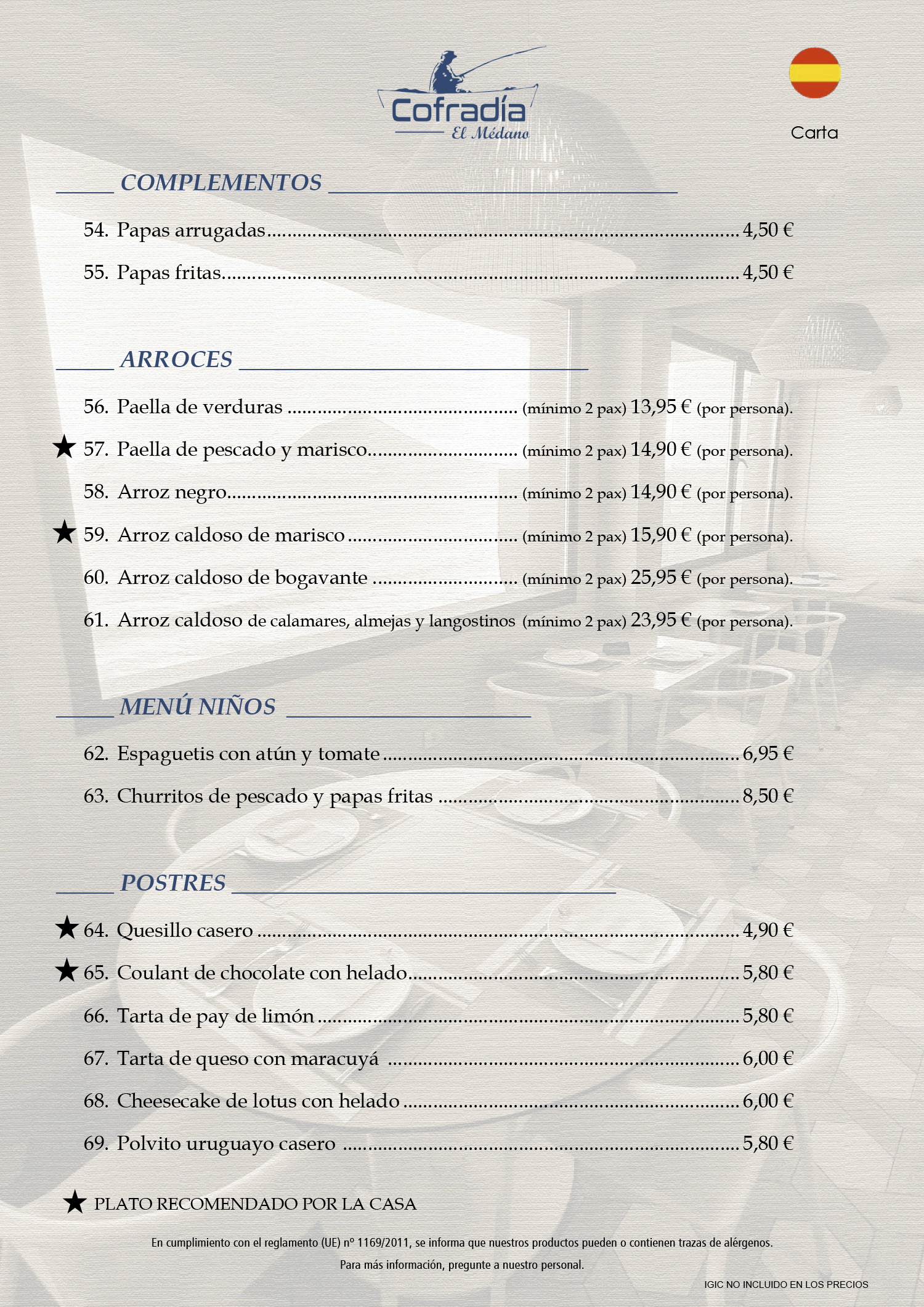 Carta Cofradía el Médano