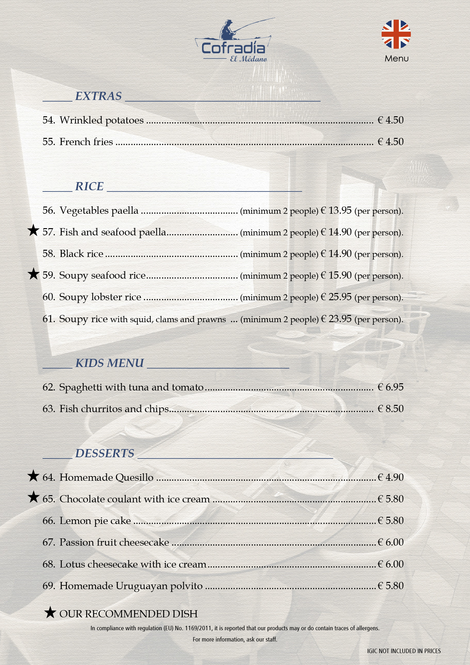 Carta Cofradía el Médano