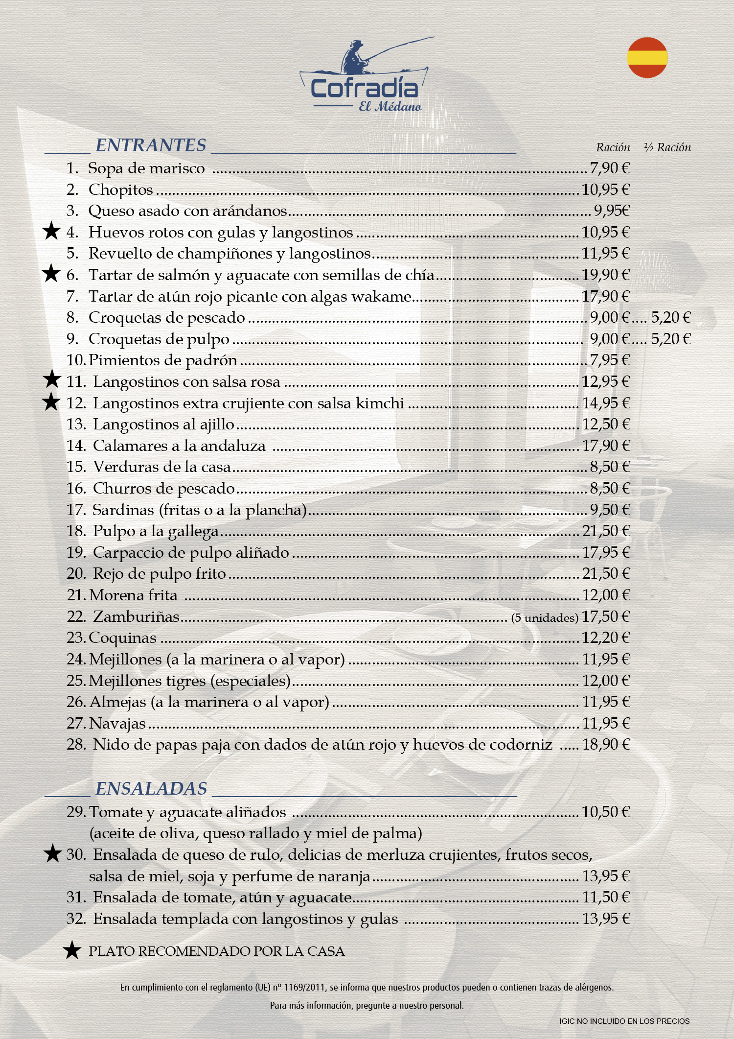 Carta Cofradía el Médano
